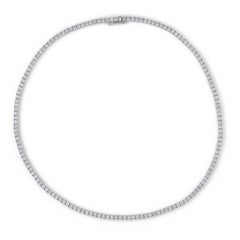 Alexander Beverly Hills - Collana Tennis con diamanti da 9,09 carati in oro bianco 18 carati da 16,5 pollici