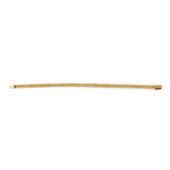 Alexander Beverly Hills 9.86ct Radiant Yellow Diamond Tennis Bracelet 18k