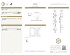 Alexander Beverly Hills All GIA 5.20ct VVS2 Emerald Cut Diamond 3-Stone Ring 18k