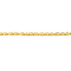 Alexander Beverly Hills Bracciale con diamanti gialli certificati da 21,75 carati 18k