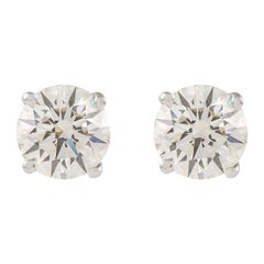 Alexander Beverly Hills EGL-zertifizierte 1,44 Karat Diamant-Ohrstecker aus Weißgold