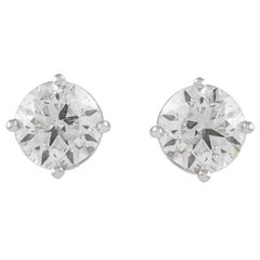 Alexander Beverly Hills, clous d'oreilles 18 carats avec diamants certifiés EGL de 2,02 carats