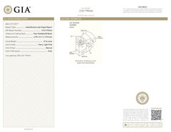 Alexander Beverly Hills GIA 0,76 ct Pink Diamond con Halo Anillo 18k