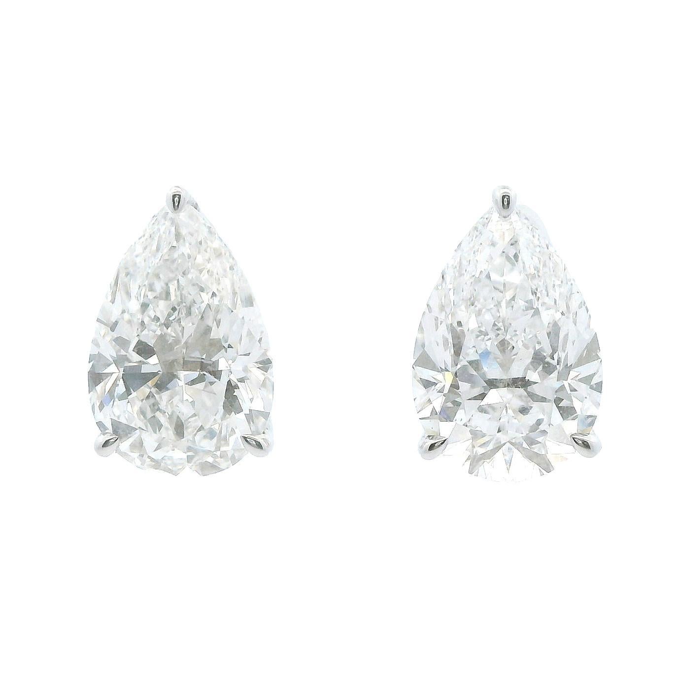 Taglio a goccia Alexander Beverly Hills GIA 10,05ct Orecchini con diamanti a forma di pera 18k in vendita