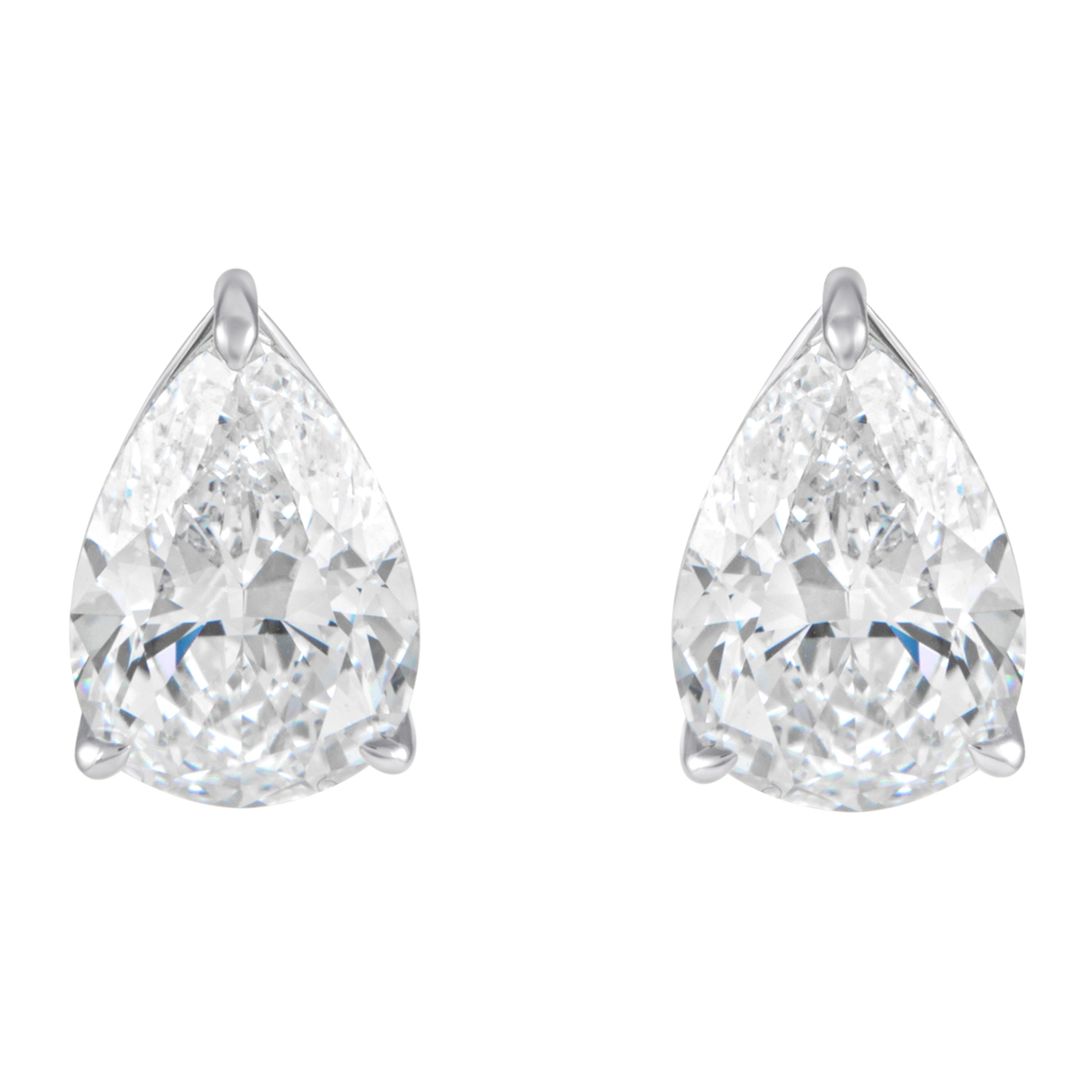 Alexander Beverly Hills GIA 10,05ct Orecchini con diamanti a forma di pera 18k
