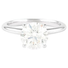 Alexander Beverly Hills GIA 2.00ct Round Diamond Solitaire Ring 18K White Gold