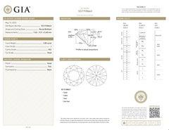 Alexander Beverly Hills GIA 2.80ct Round Brilliant Diamond with Halo Ring 18k