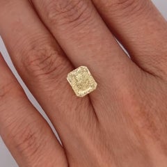 Alexander Beverly Hills GIA 3.02ct Radiant Fancy Yellow VS1 Diamond (1.20 ratio)