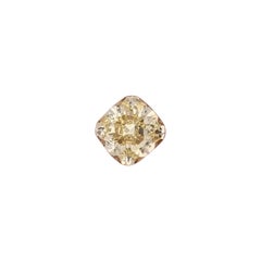Alexander Beverly Hills GIA 3.72ct Cushion Fancy Yellow VS1 Diamond