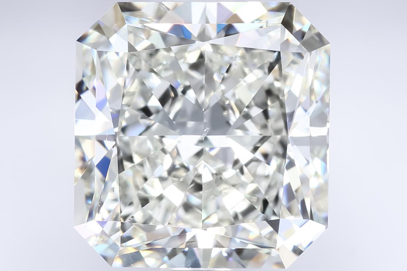 Radiant Cut Alexander Beverly Hills GIA 6.03ct Radiant Diamond J SI1  For Sale