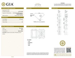 Alexander Beverly Hills GIA 6.10ct Radiant Diamond L SI1