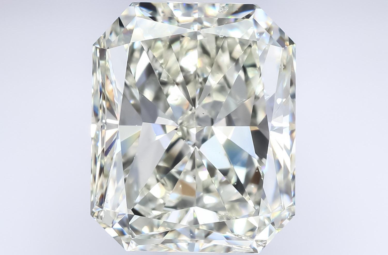 Radiant Cut Alexander Beverly Hills GIA 6.10ct Radiant Diamond L SI1  For Sale