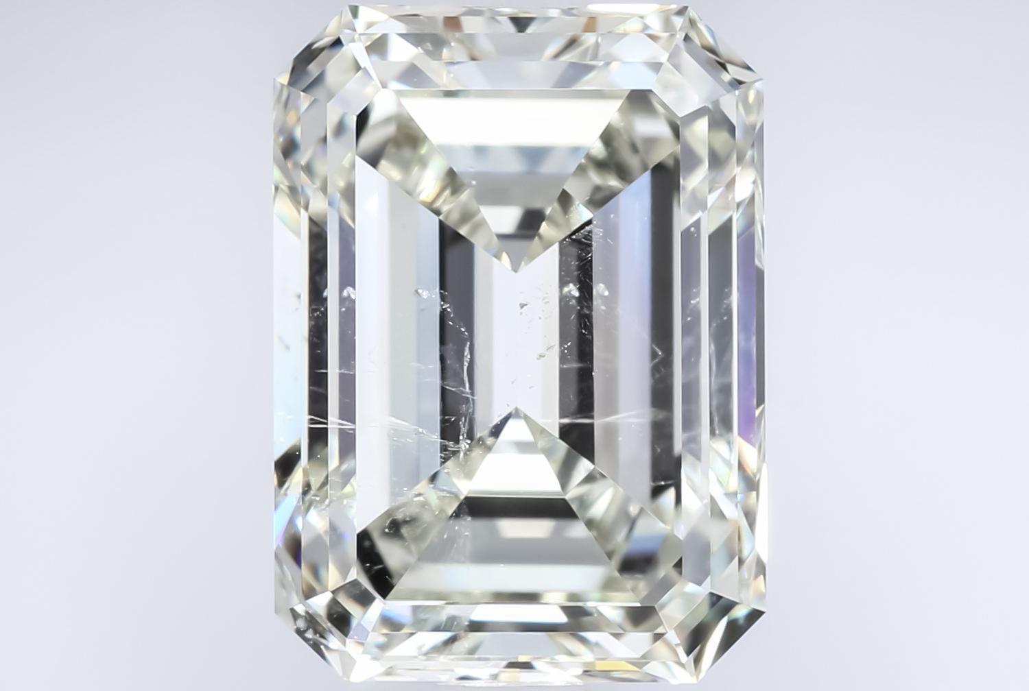Modern Alexander Beverly Hills GIA Certified 5.14 Carat Emerald Cut Diamond For Sale