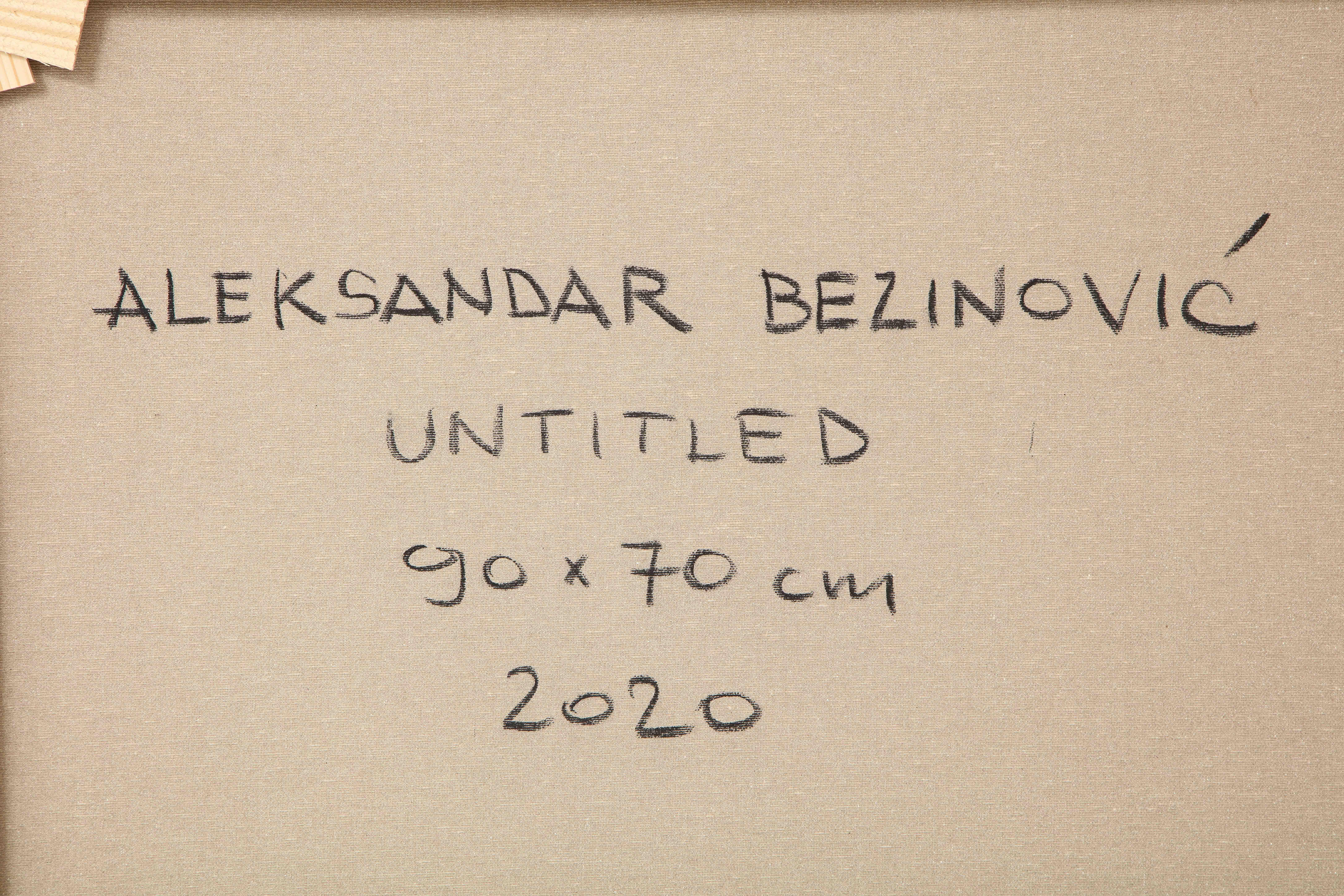Contemporary Alexander Bezinovic, Untitled, Acrylic on Canvas, Signed and Dated