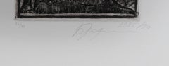 Person Holding Buildings from Brodsky and Utkin: Projects 1981 - 1990