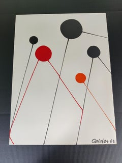 Alexander Calder 68 Lithograph Balloons