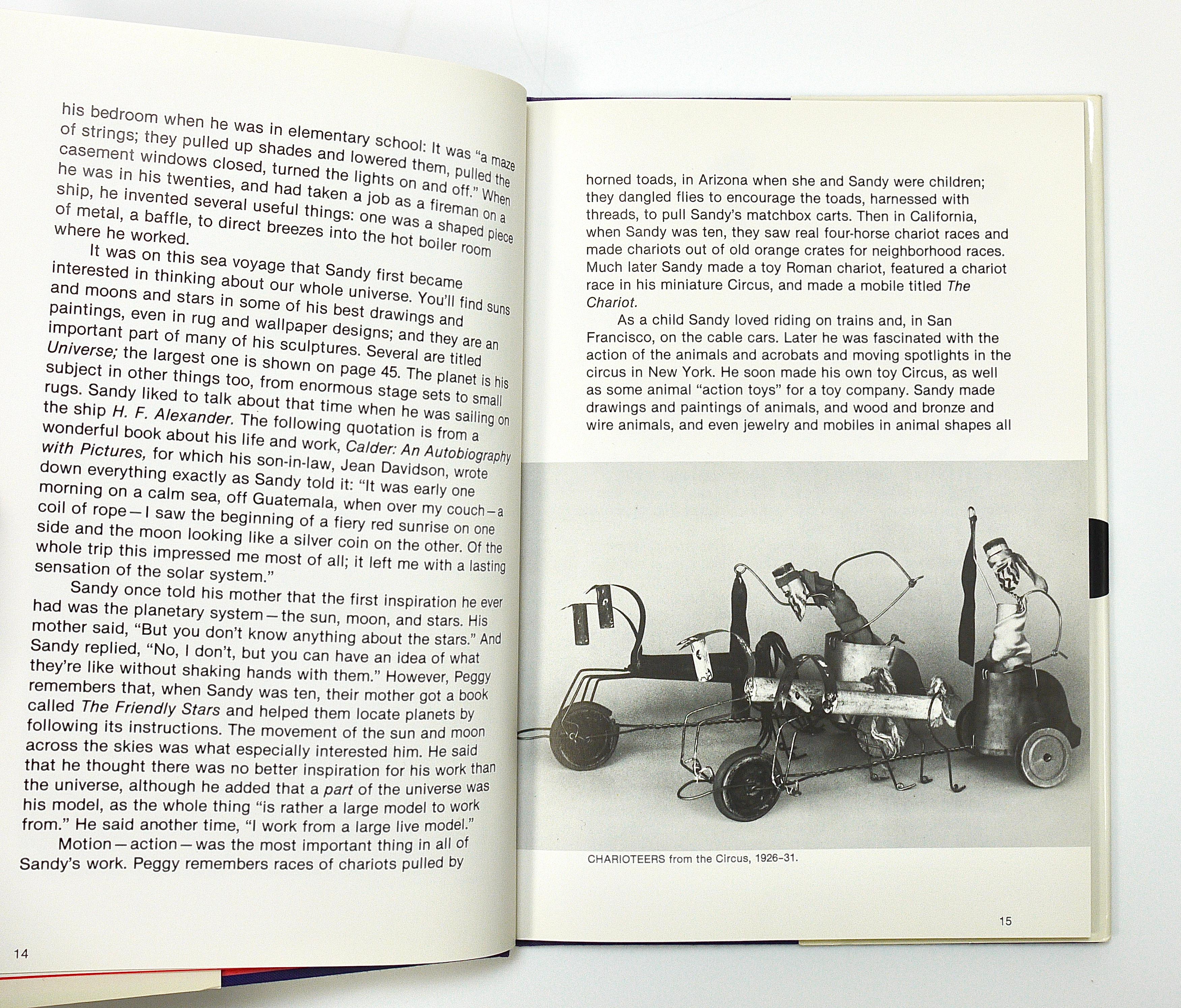 Alexander Calder und seine magischen Mobiles, Kunstbuch, Lipman & Aspinwal, 1. Auflage. im Angebot 3