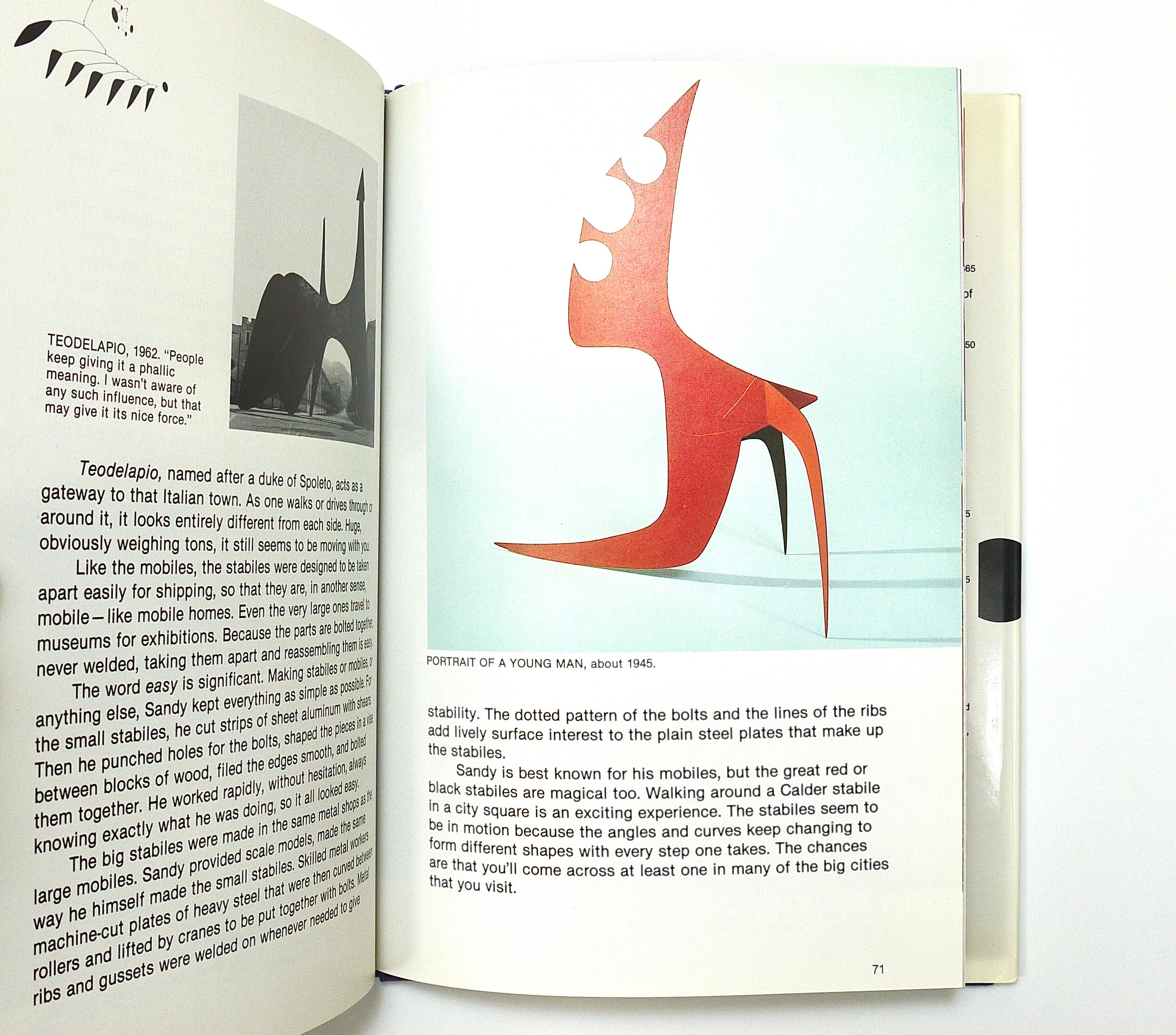 Alexander Calder and His Magical Mobiles Art Book, Lipman & Aspinwal, 1st Ed. For Sale 8