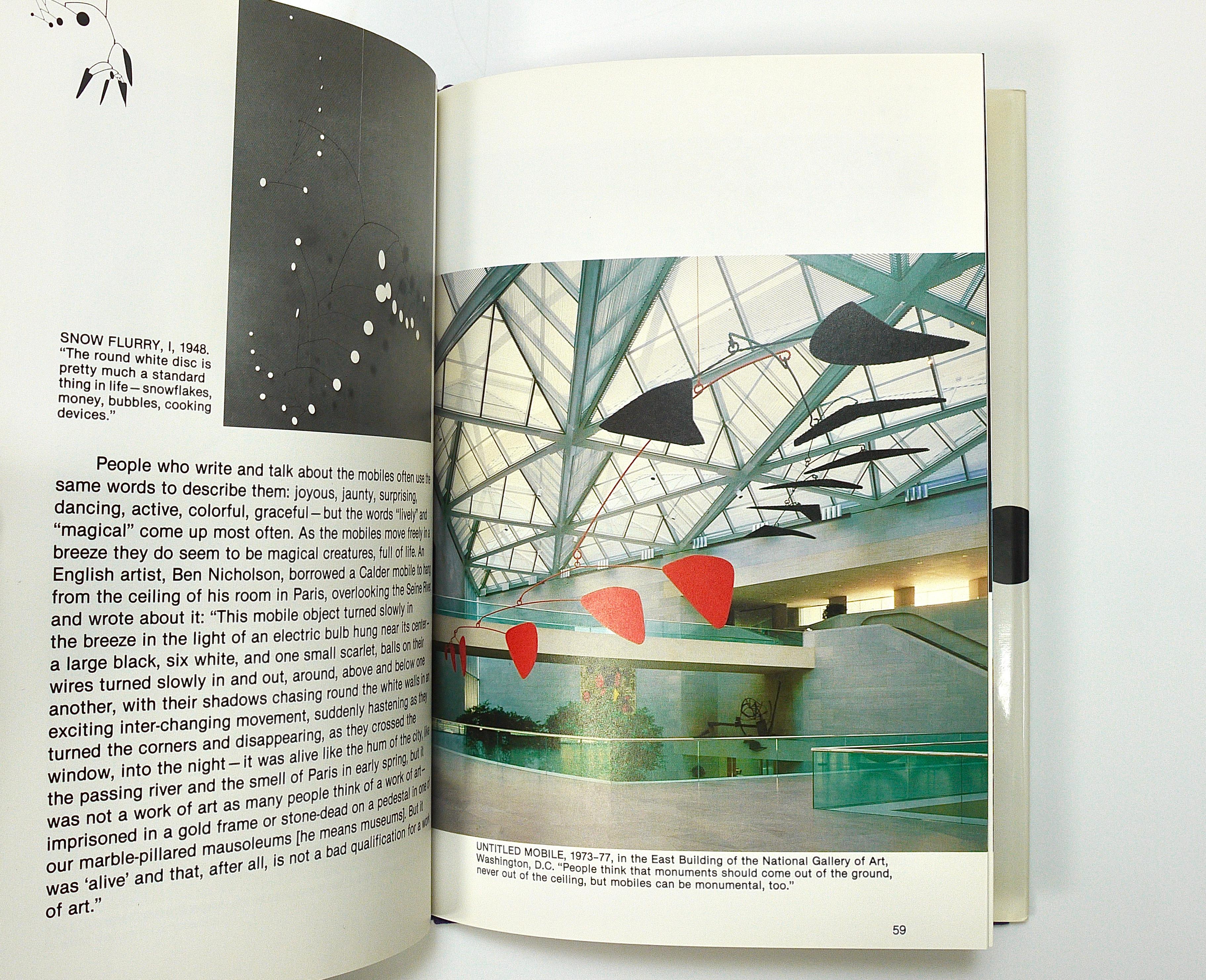 Alexander Calder und seine magischen Mobiles, Kunstbuch, Lipman & Aspinwal, 1. Auflage. im Angebot 9