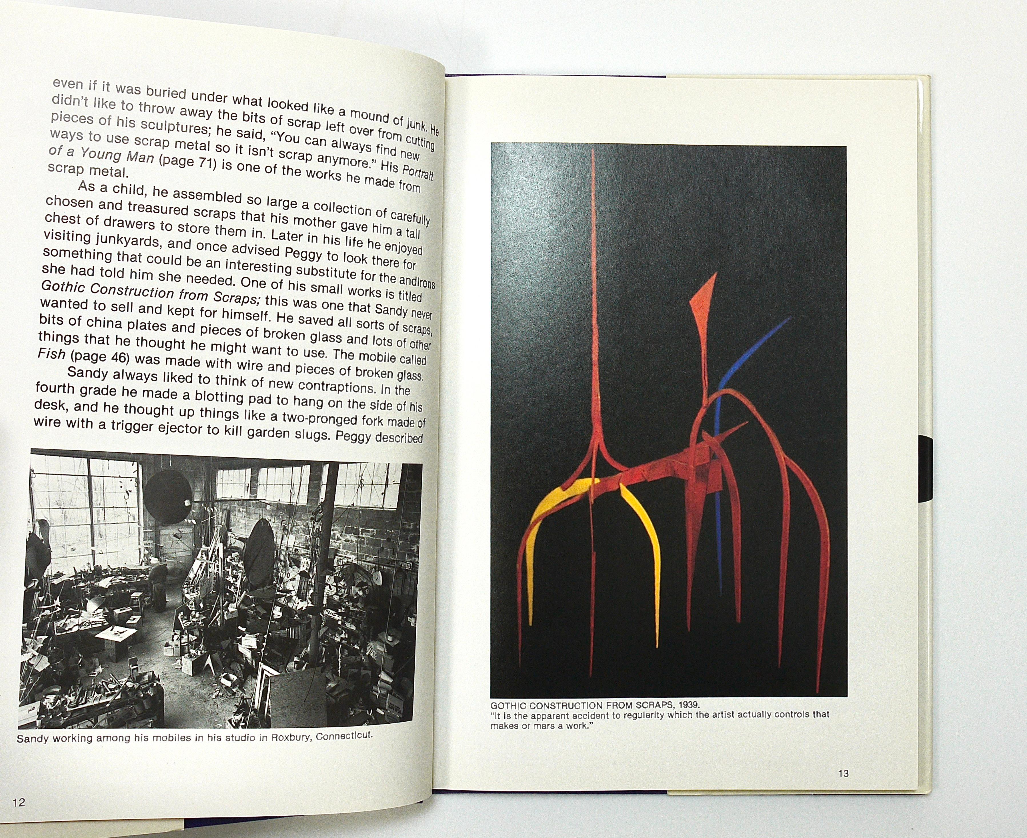 Alexander Calder und seine magischen Mobiles, Kunstbuch, Lipman & Aspinwal, 1. Auflage. im Angebot 2