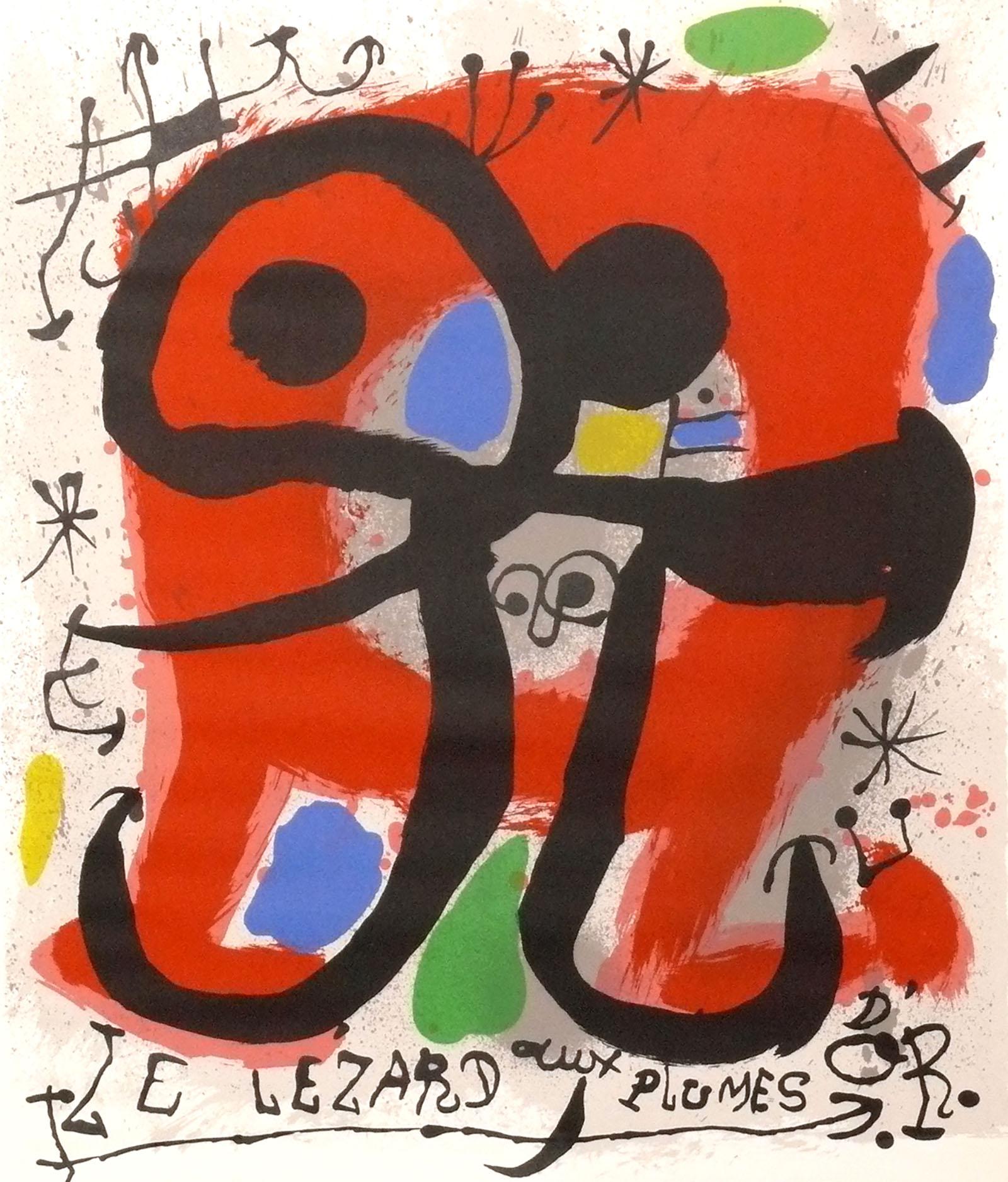 Alexander Calder und Joan Miró Color Lithographs 25,5