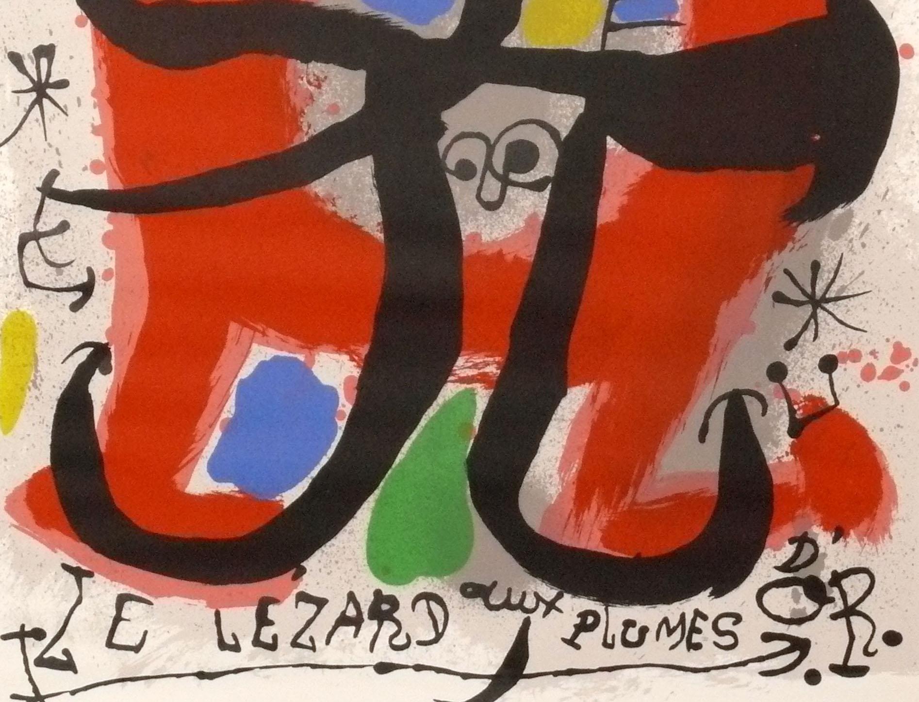 Alexander Calder und Joan Miró Color Lithographs 25,5