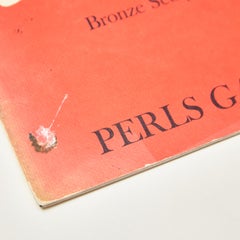Alexander Calder Bronze Sculpture Book for Perl's Galleries, circa 1969