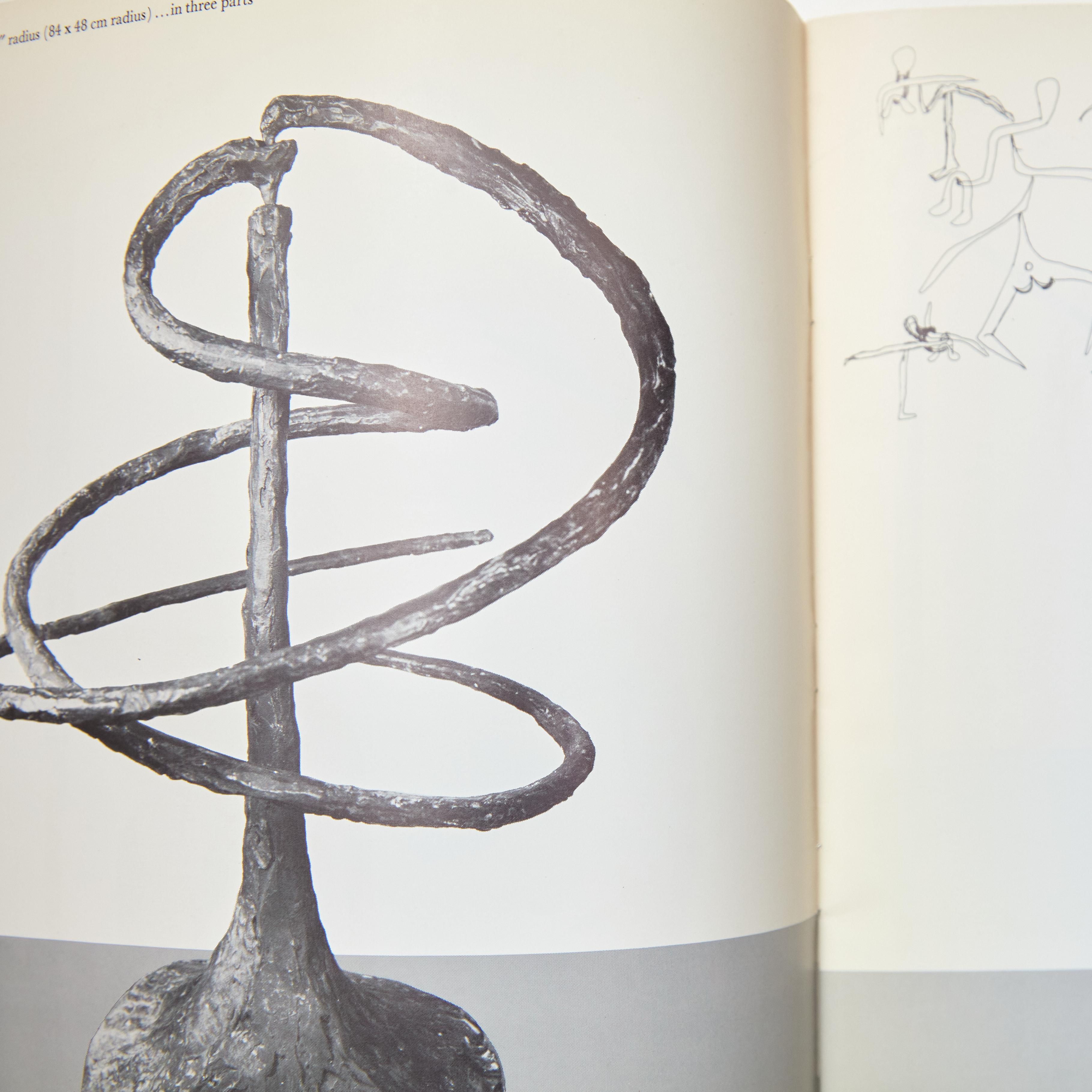 Alexander Calder Bronze Sculpture Book for Perl's Galleries, circa 1969 For Sale 2