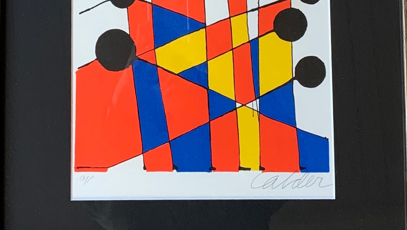 calder print signed