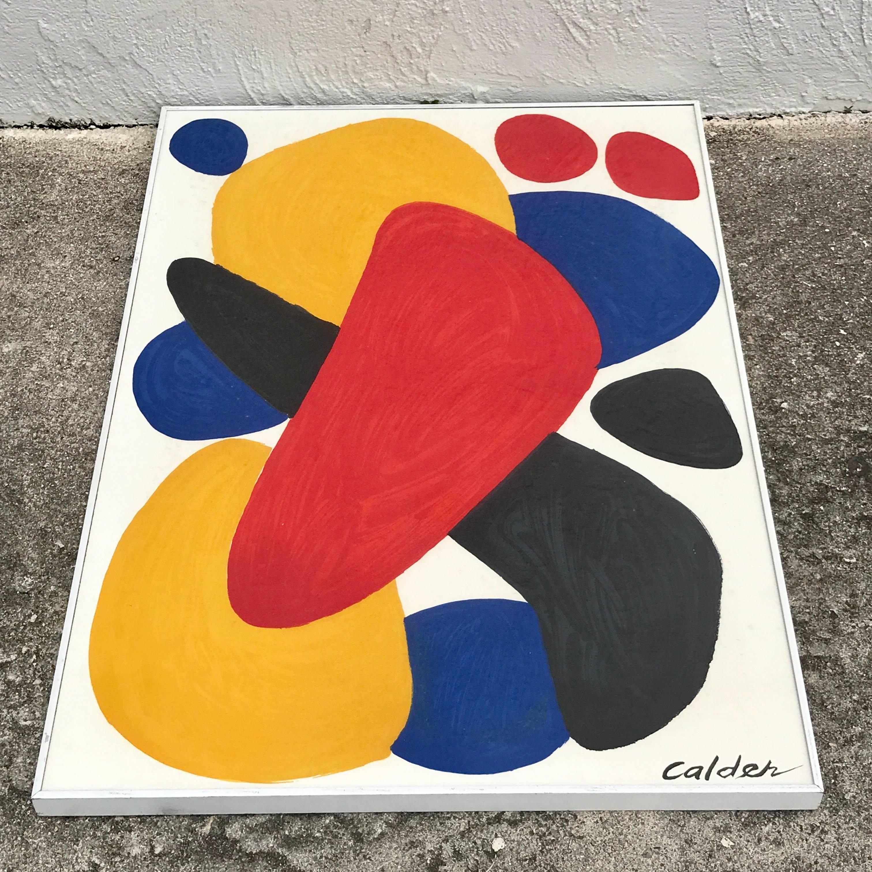 Alexander Calder Color Lithograph 
