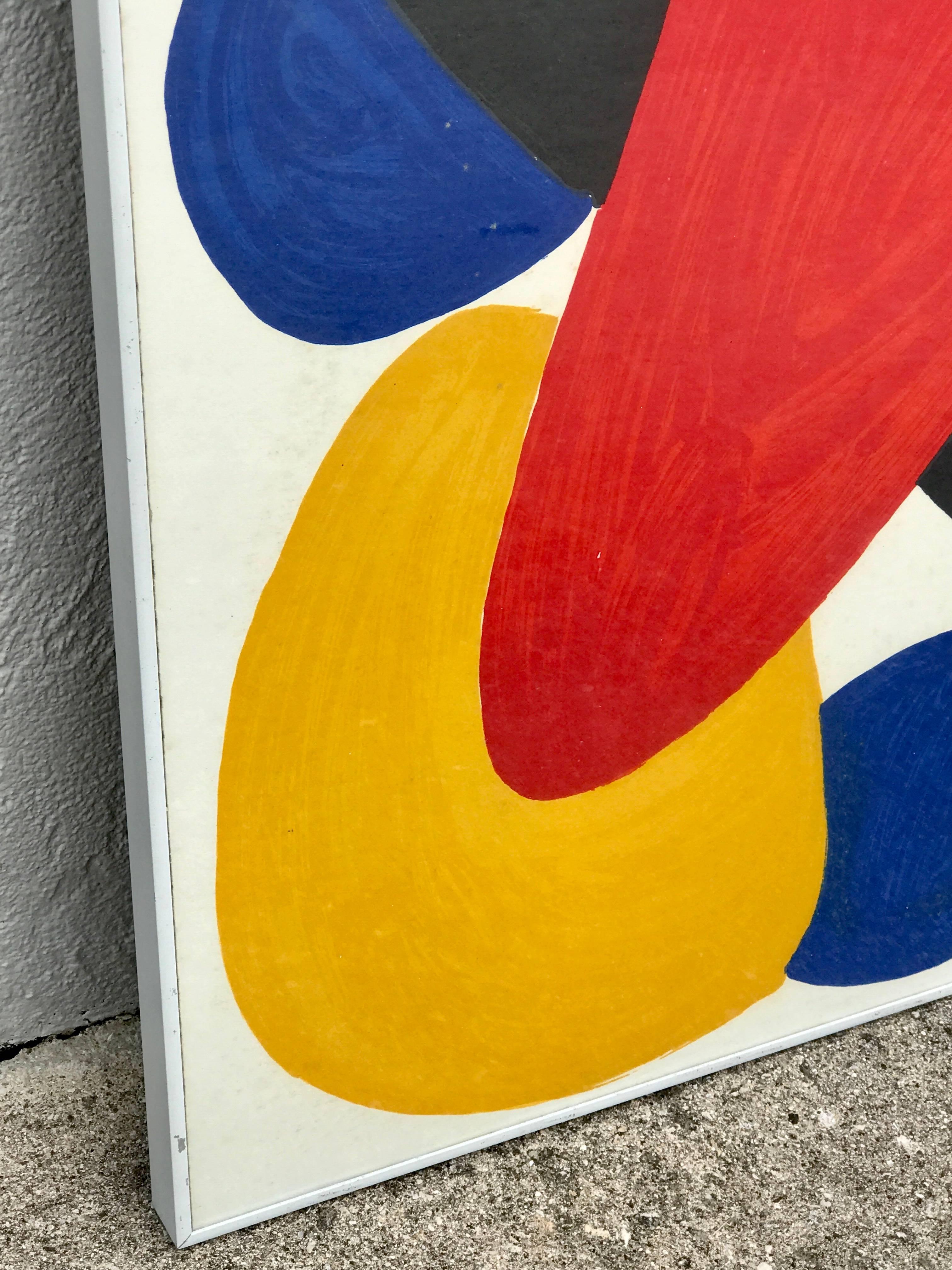 Late 20th Century Alexander Calder Color Lithograph 