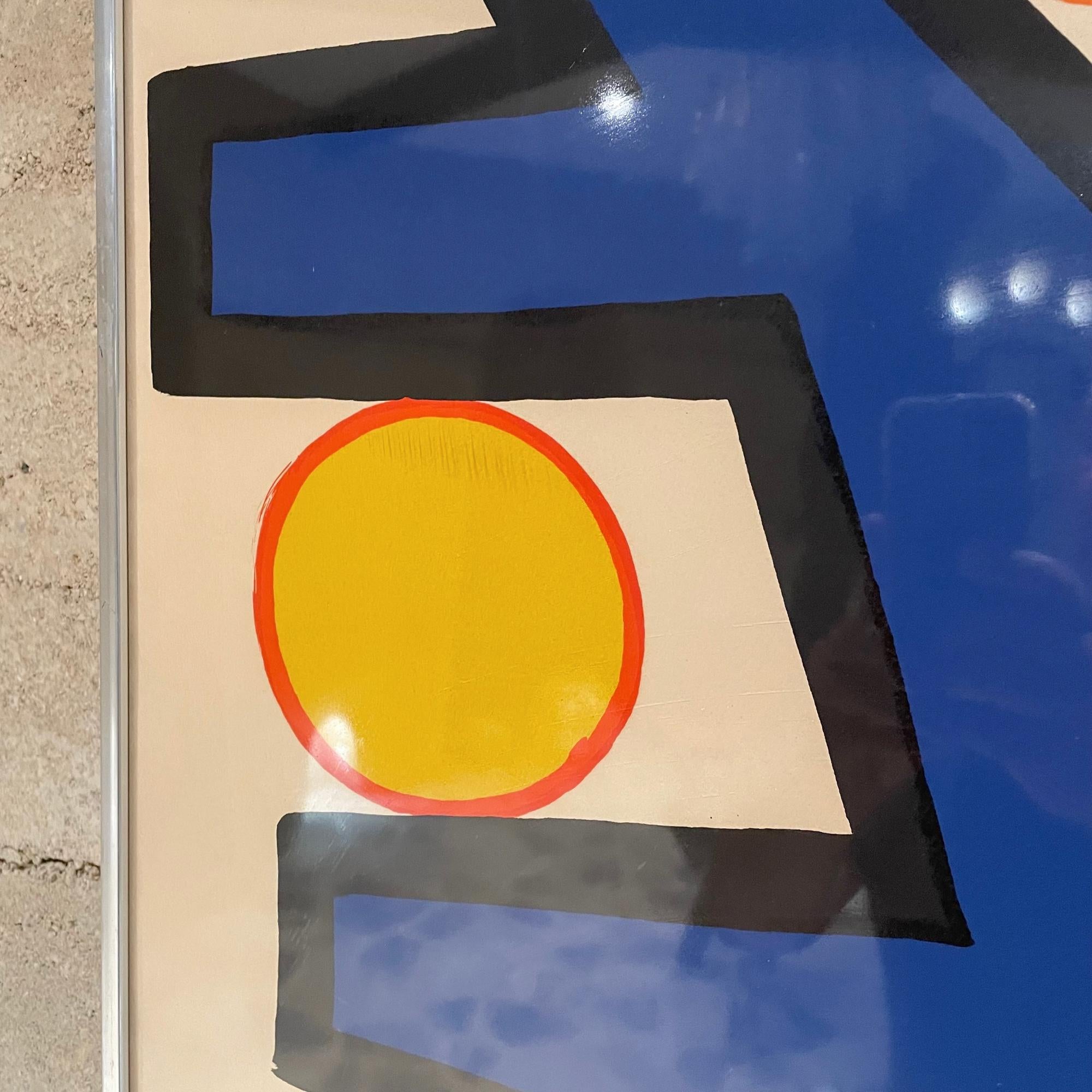 Fin du 20e siècle Alexander Calder Color Poster Abstract Modernism Asymetrie Tree Lithograph 1972