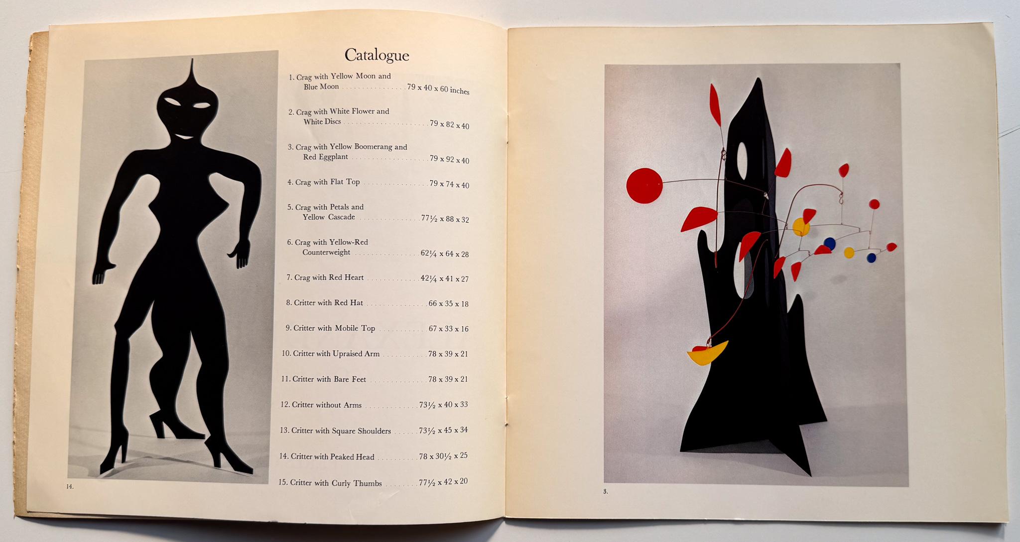 Américain Alexander Calder : Crags and Critters of 1974 (signé) en vente