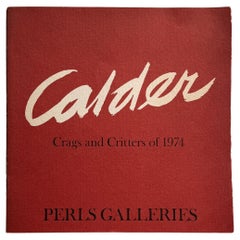 Alexander Calder: Rupi e creature del 1974 (Firmato)