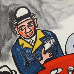 Alexander Calder - Derrière le Miroir 1975 Litograph