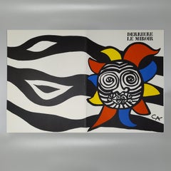 Alexander Calder "Derriere Le Miroir" n. 156 with Seven Lithographs by Maeght