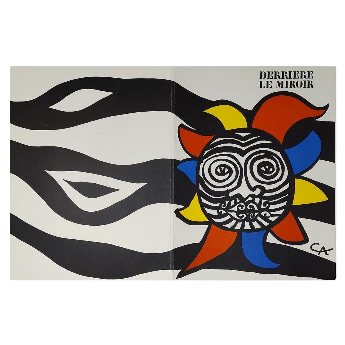 Alexander Calder "Derriere le Miroir" n. 156 con siete litografías de Maeght en venta
