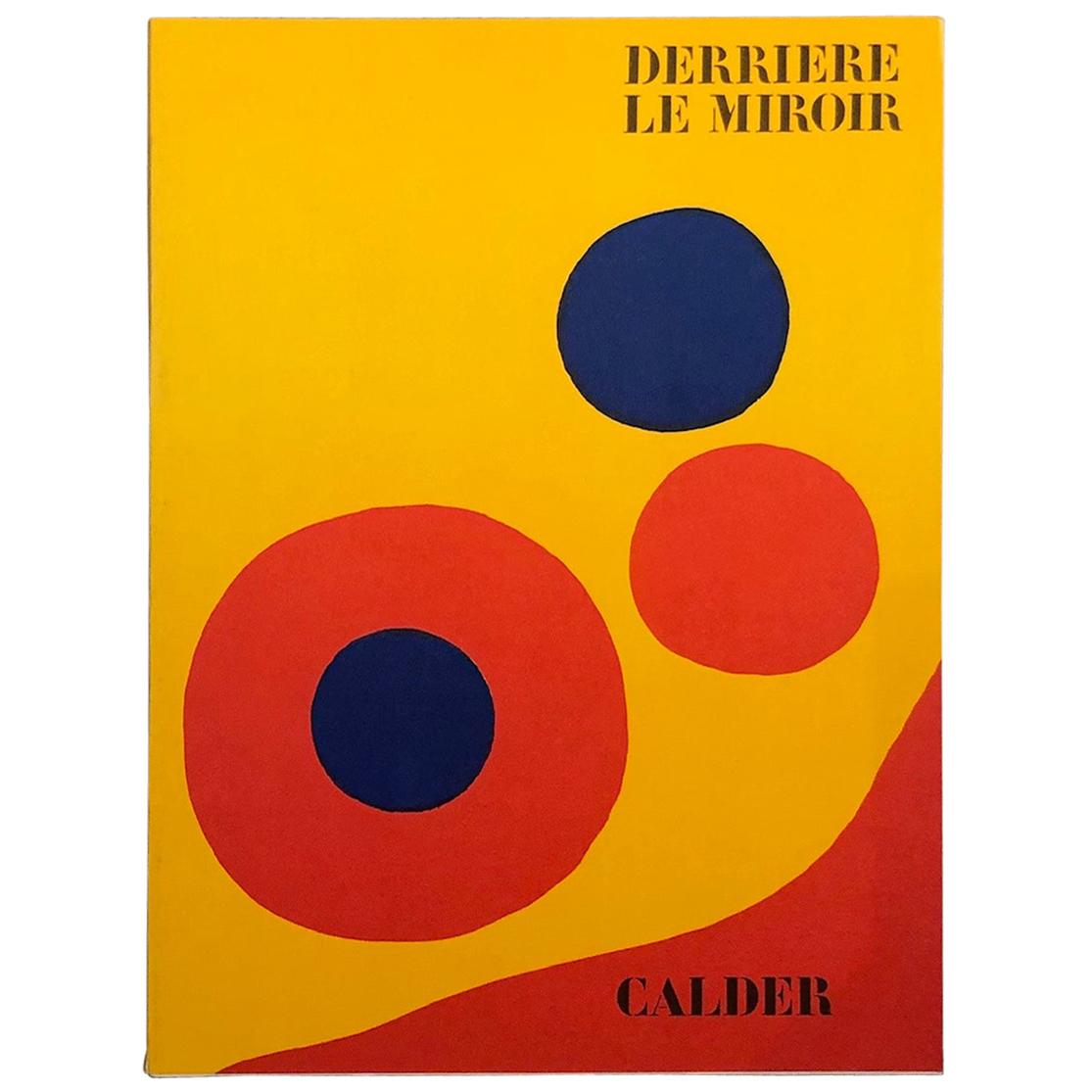 Alexander Calder "Derrière le Miroir" Portfolio of 4 Lithographs by Maeght, 1973