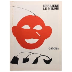 Alexander Calder ‘Derrière Le Miroir’ Portfolio of 5 Lithographs by Maeght 1976