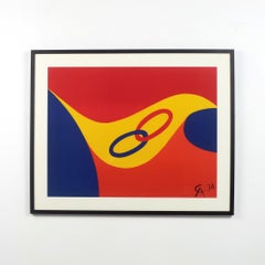 Alexander Calder "Friendship" Lithograph Flying Colors Collection 1975
