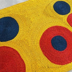Tapisserie "Soleil" en jute d'Alexander Calder, 1974 Guatemala