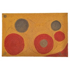 Alexander Calder Arazzo "Sole" in iuta, 1974 Guatemala
