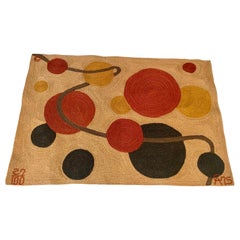 Alexander Calder Jute Wall Tapestry