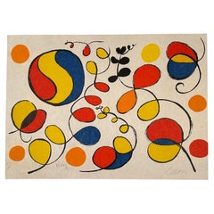 Alexander Calder Lithographie (L'Espoir du Volubius) 1973