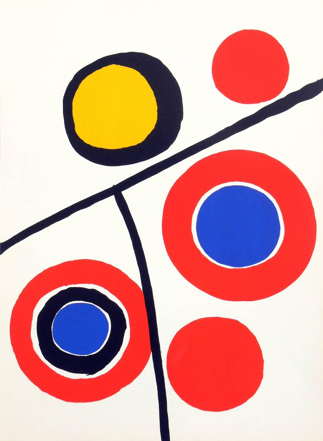 Mid-Century Modern Alexander Calder Lithographs