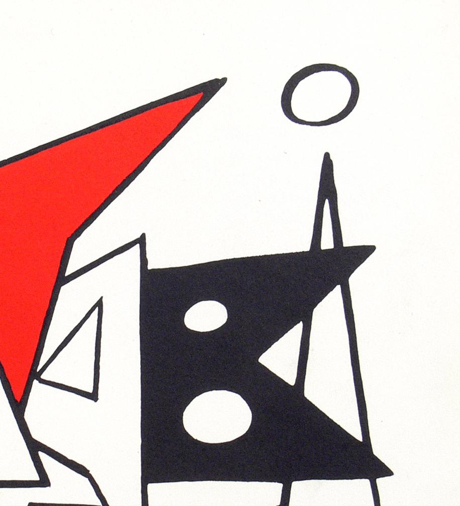 Mid-Century Modern Lithographies Alexander Calder en vente
