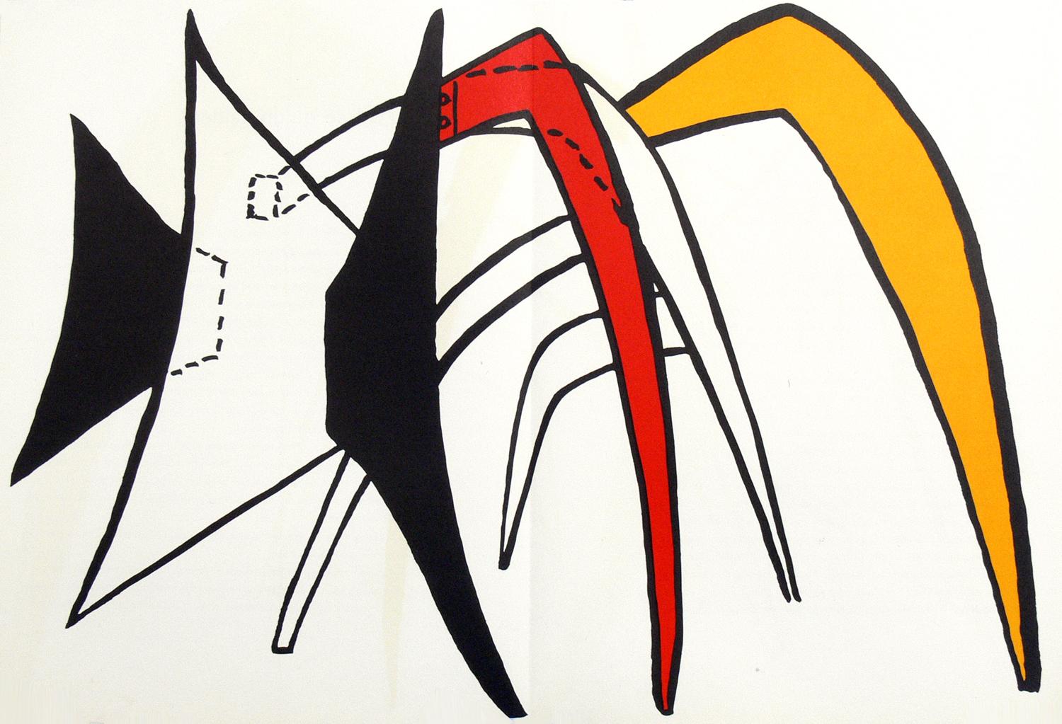 French Alexander Calder Lithographs For Sale