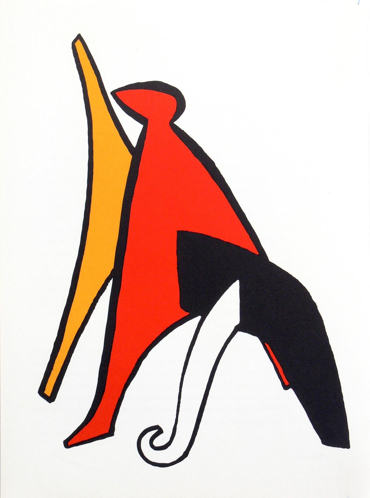 Lacquered Alexander Calder Lithographs