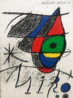 Porfolio Joan Miro retrospektive (Maeght Zurich).