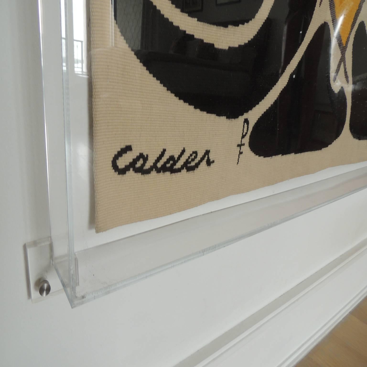 Calder , Alexander  (1898 – 1976)

Wall hanging wool tapestry , 